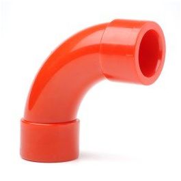 Red 25mm 90° Bend