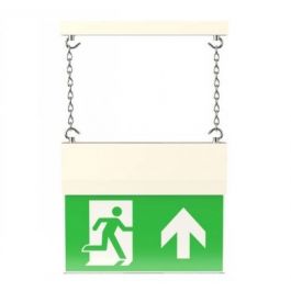 X-MP LED Maintained Self Testing Hanging Blade Exit Sign