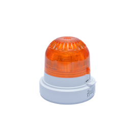 XPander Sounder Visual Indicator (Amber) and Sounder Base (White)