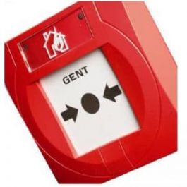 Gent Vigilon Manual Call Point with Glass Element IP 43 (excludes back box) - S4-34800