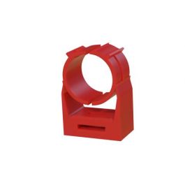 Red 25mm Pipe Clip