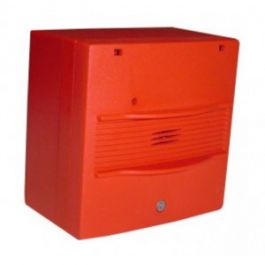 Fike - Twinflex Soundpoint - Stand Alone Red Square Sounder 90dBA