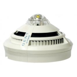 Gent Dual Optical + Heat Sensor + Voice or Sounder / Red VAD - High Power - S4-711-V-VAD-HPR