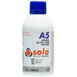 Solo A5 Smoke Detector Test Gas Canister 250ml (Flammable) - SOLOA5-001