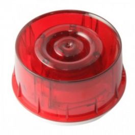 System Sensor Wall Mounted Sounder VID Red Body with Red Flash 