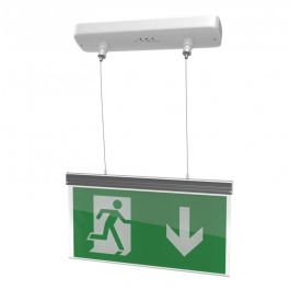 X-MPL3M LED Large Maintained Self Testing Suspended Blade Sign
