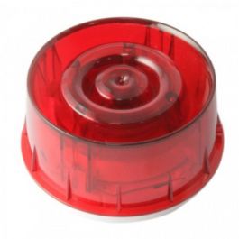 System Sensor Wall Mounted Sounder VID Red Body, Red Flash with Loop Isolation
