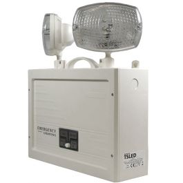 X-TSA LED Maintained  Weatherproof Twinspot - IP42